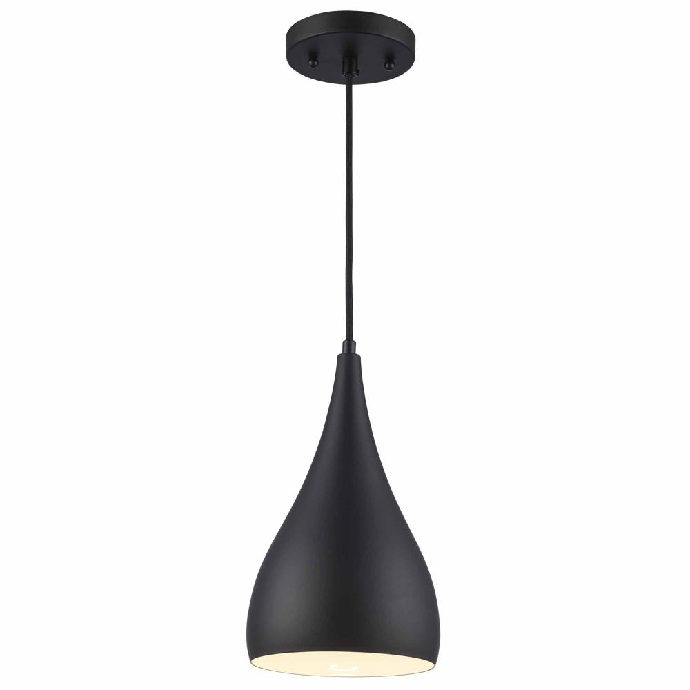 1LT PENDANT-6.5" METAL SHADE-B